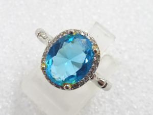 色石　指輪(13号)